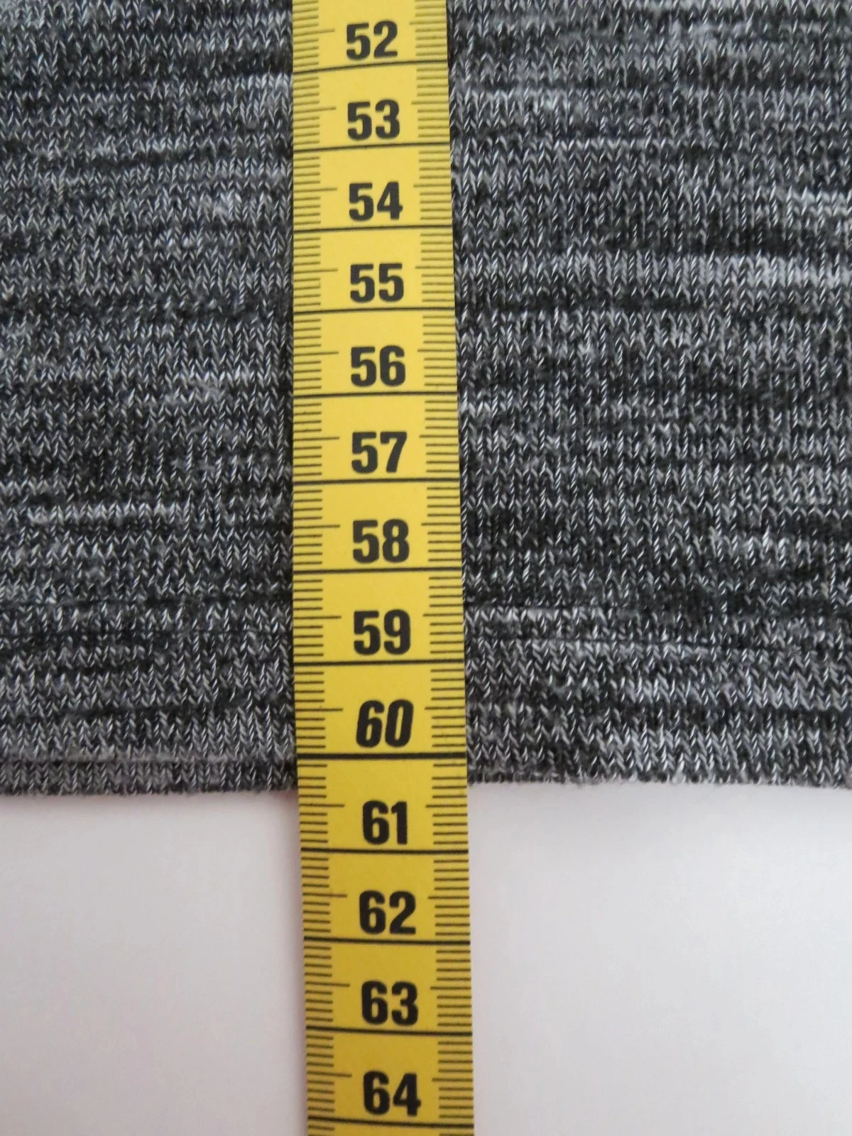 Joli haut Cache Cache gris chiné et noir – Taille 38/40 – photo 4